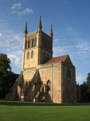 photo of the Pershore Abbey